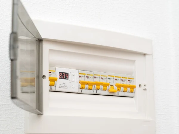 cuadro eléctrico tras una inundación